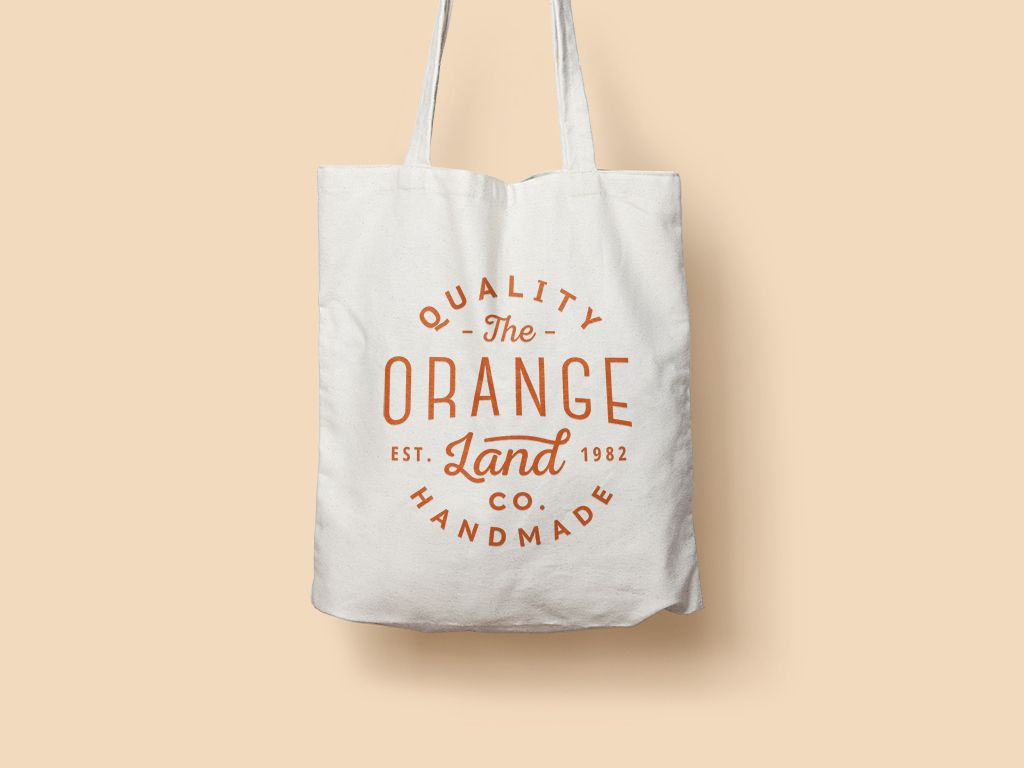 Canvas Tote Bag MockUp تیم دلینا