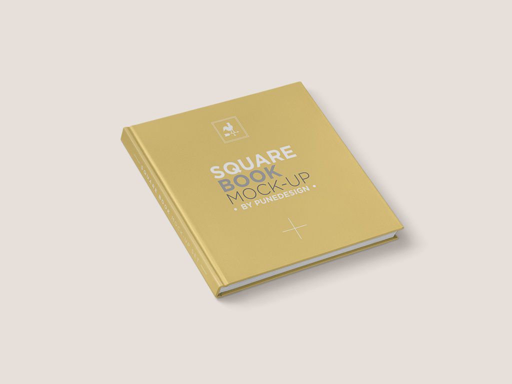 Square Book Mockup By PuneDesign تیم دلینا